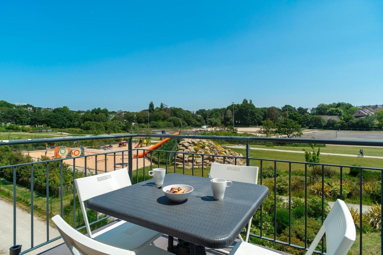 Les Thermes 521 - Appt Proche Plage Avec Piscine Partagee Concarneau Exteriér fotografie